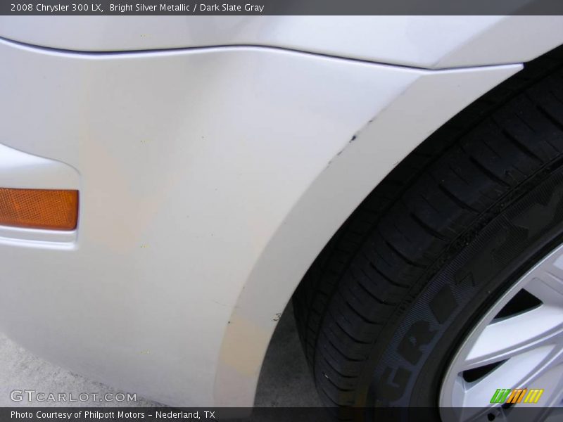 Bright Silver Metallic / Dark Slate Gray 2008 Chrysler 300 LX