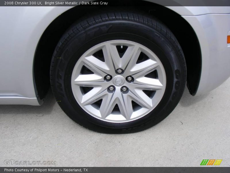 Bright Silver Metallic / Dark Slate Gray 2008 Chrysler 300 LX