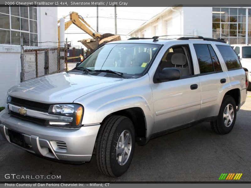 Silverstone Metallic / Light Gray 2006 Chevrolet TrailBlazer LS 4x4