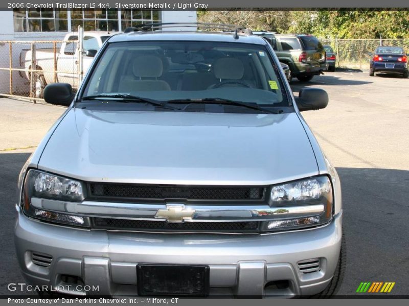 Silverstone Metallic / Light Gray 2006 Chevrolet TrailBlazer LS 4x4