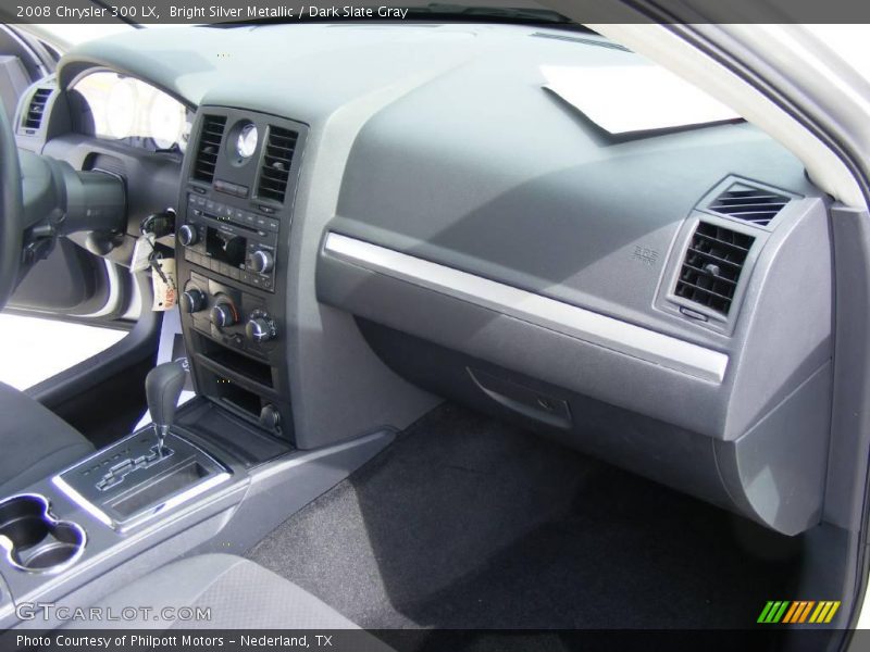 Bright Silver Metallic / Dark Slate Gray 2008 Chrysler 300 LX