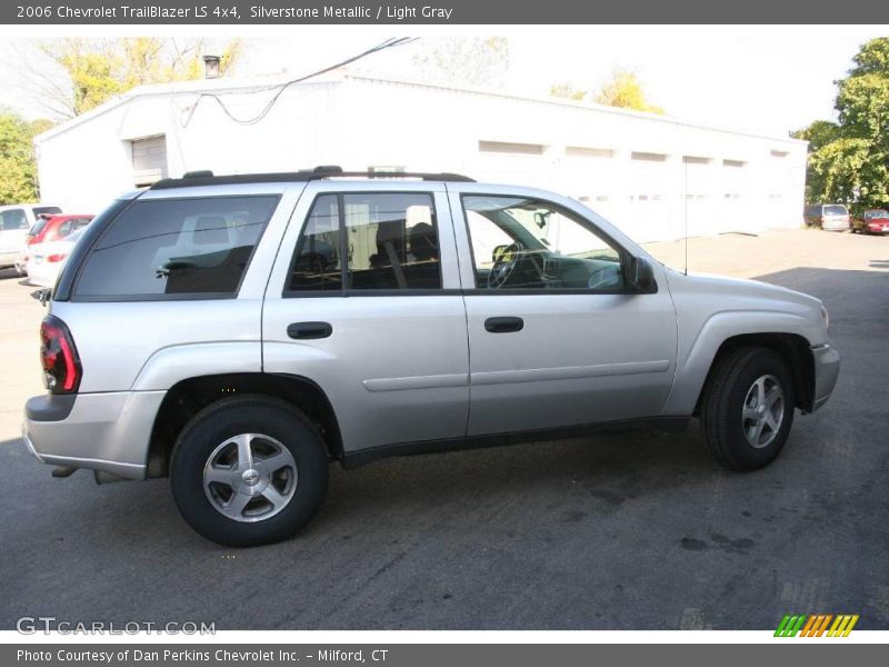 Silverstone Metallic / Light Gray 2006 Chevrolet TrailBlazer LS 4x4