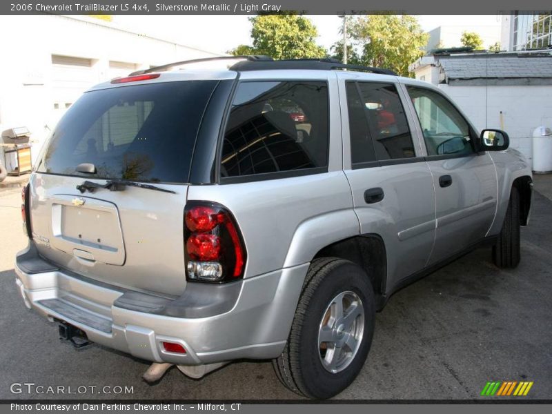 Silverstone Metallic / Light Gray 2006 Chevrolet TrailBlazer LS 4x4