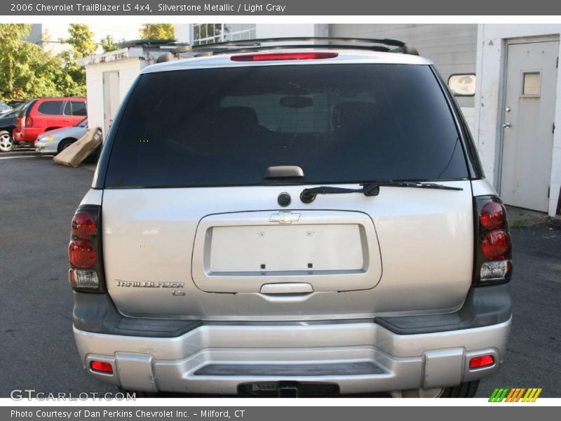 Silverstone Metallic / Light Gray 2006 Chevrolet TrailBlazer LS 4x4