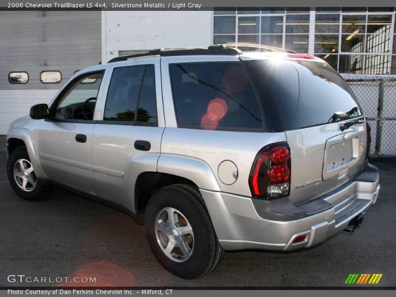 Silverstone Metallic / Light Gray 2006 Chevrolet TrailBlazer LS 4x4