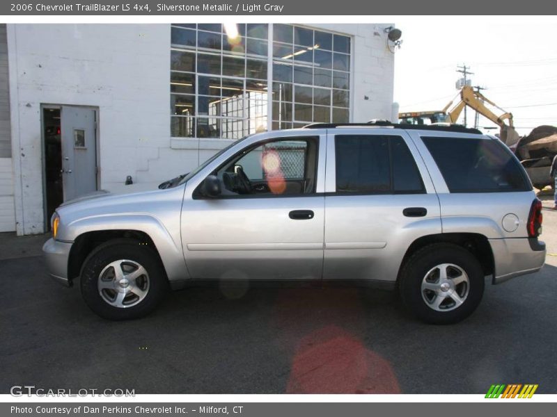 Silverstone Metallic / Light Gray 2006 Chevrolet TrailBlazer LS 4x4