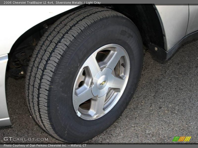 Silverstone Metallic / Light Gray 2006 Chevrolet TrailBlazer LS 4x4