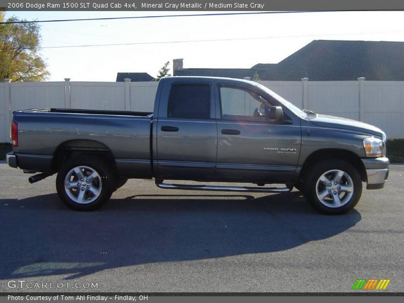 Mineral Gray Metallic / Medium Slate Gray 2006 Dodge Ram 1500 SLT Quad Cab 4x4