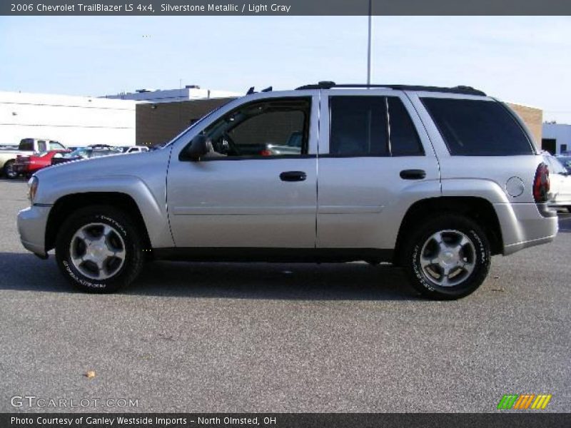 Silverstone Metallic / Light Gray 2006 Chevrolet TrailBlazer LS 4x4