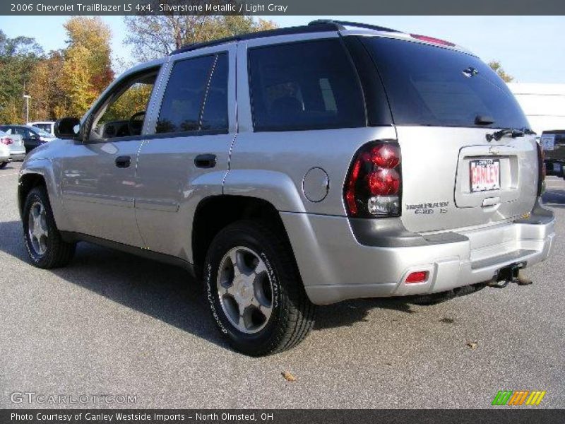 Silverstone Metallic / Light Gray 2006 Chevrolet TrailBlazer LS 4x4