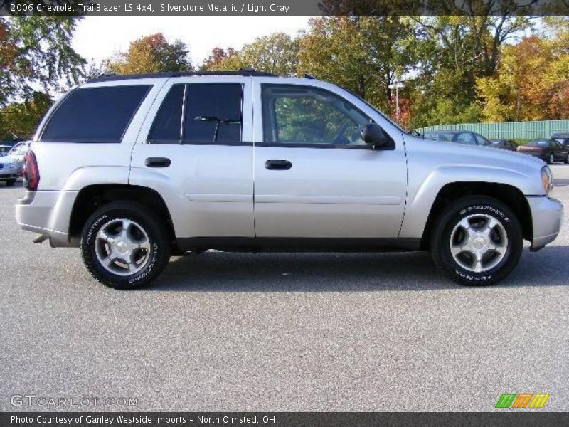 Silverstone Metallic / Light Gray 2006 Chevrolet TrailBlazer LS 4x4