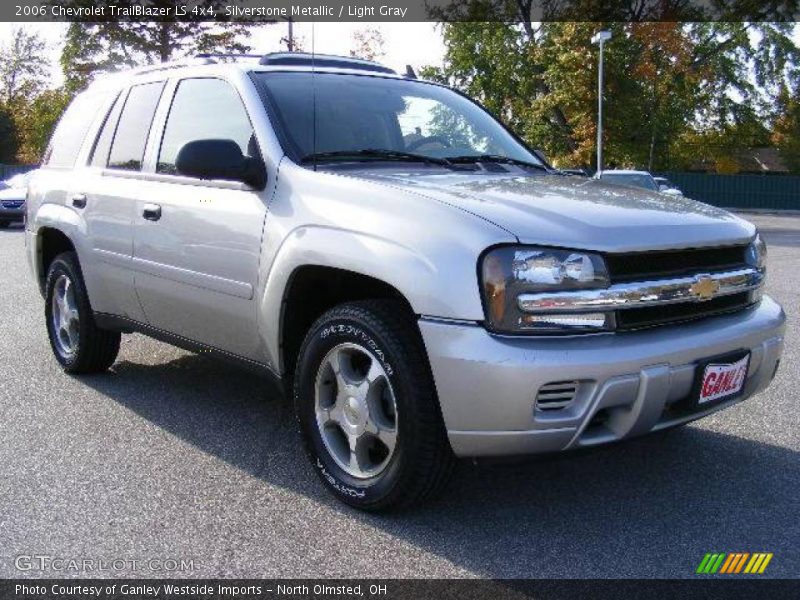 Silverstone Metallic / Light Gray 2006 Chevrolet TrailBlazer LS 4x4