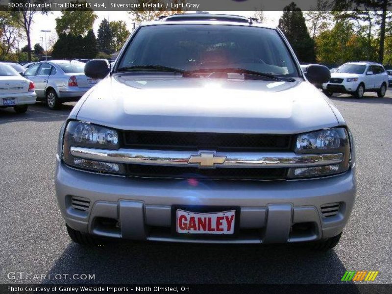 Silverstone Metallic / Light Gray 2006 Chevrolet TrailBlazer LS 4x4