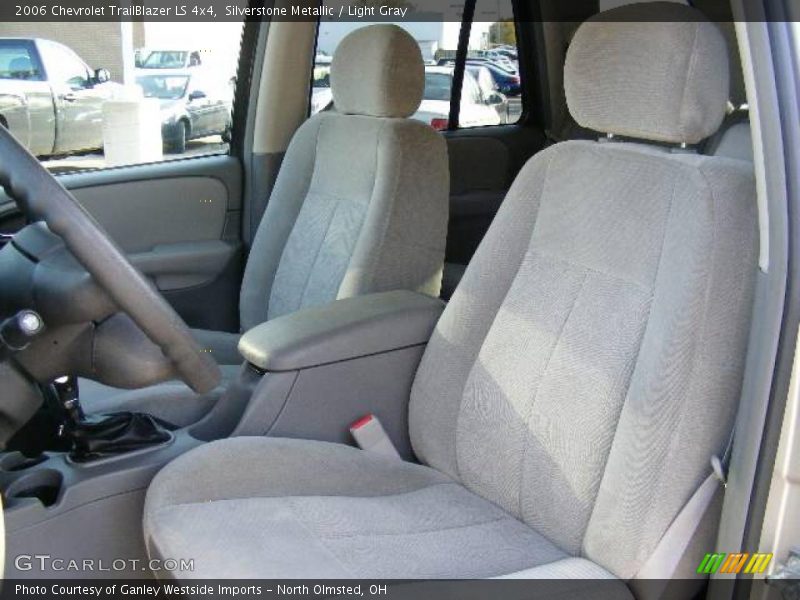 Silverstone Metallic / Light Gray 2006 Chevrolet TrailBlazer LS 4x4
