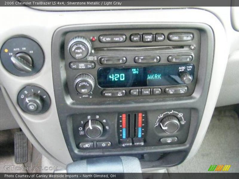 Silverstone Metallic / Light Gray 2006 Chevrolet TrailBlazer LS 4x4