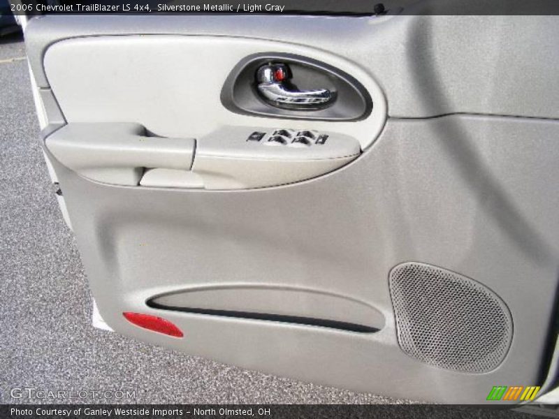 Silverstone Metallic / Light Gray 2006 Chevrolet TrailBlazer LS 4x4
