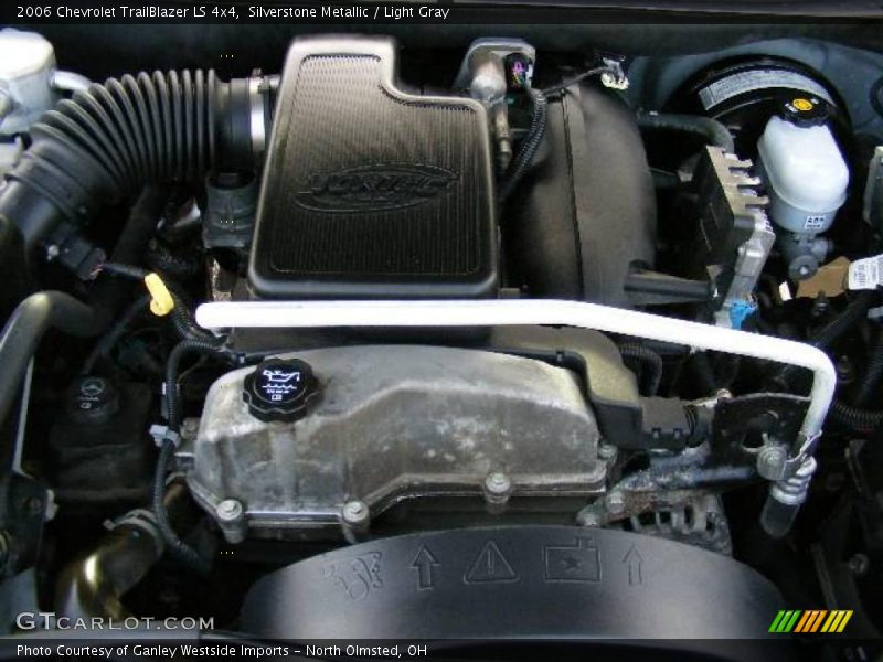 Silverstone Metallic / Light Gray 2006 Chevrolet TrailBlazer LS 4x4