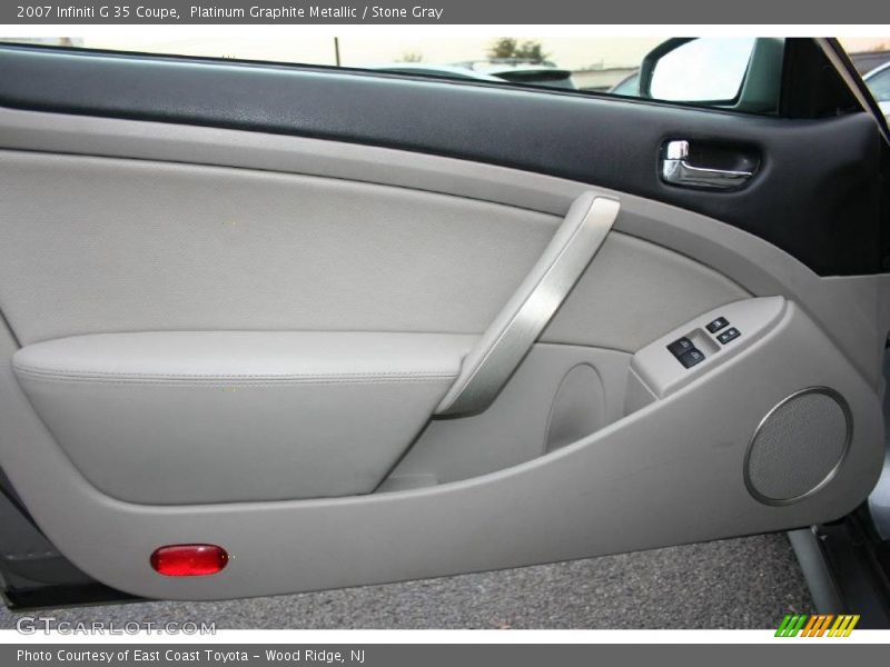 Platinum Graphite Metallic / Stone Gray 2007 Infiniti G 35 Coupe