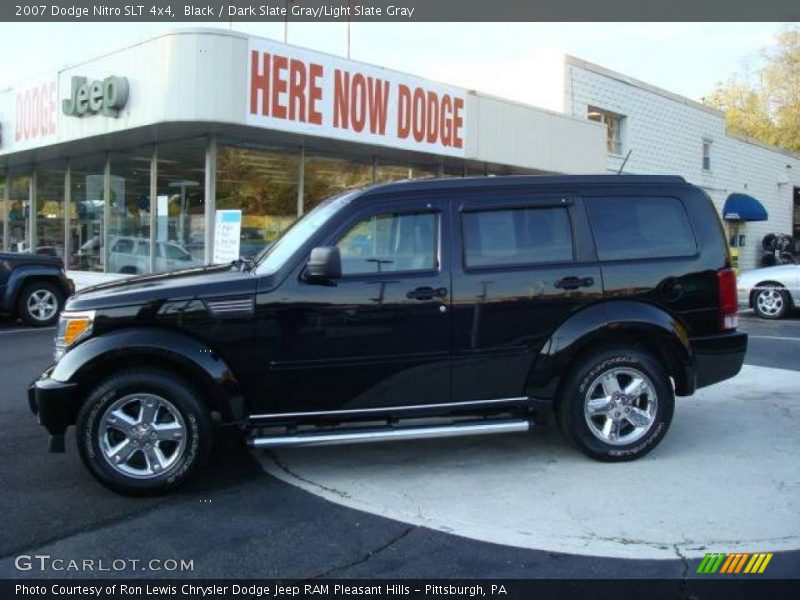 Black / Dark Slate Gray/Light Slate Gray 2007 Dodge Nitro SLT 4x4