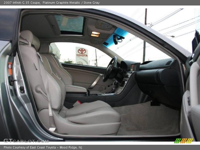 Platinum Graphite Metallic / Stone Gray 2007 Infiniti G 35 Coupe