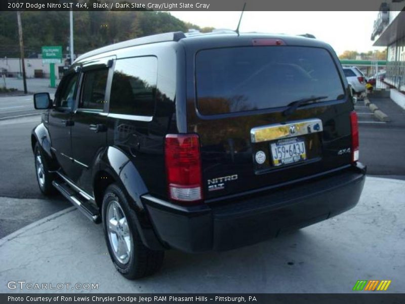 Black / Dark Slate Gray/Light Slate Gray 2007 Dodge Nitro SLT 4x4