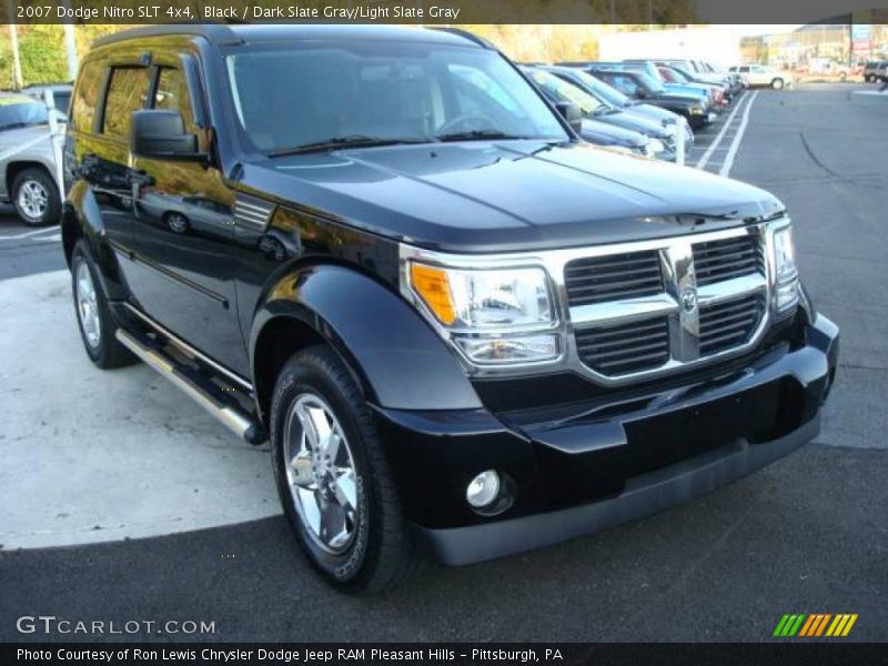 Black / Dark Slate Gray/Light Slate Gray 2007 Dodge Nitro SLT 4x4