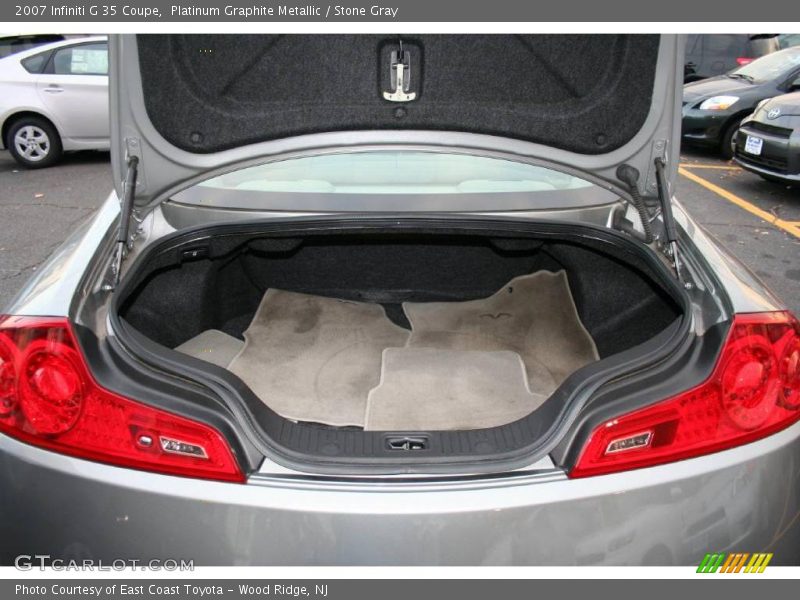 Platinum Graphite Metallic / Stone Gray 2007 Infiniti G 35 Coupe