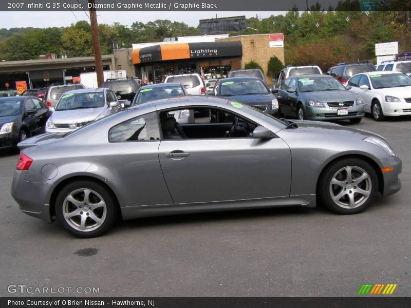 Diamond Graphite Metallic / Graphite Black 2007 Infiniti G 35 Coupe