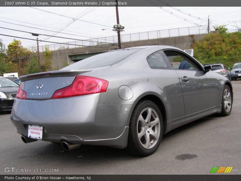 Diamond Graphite Metallic / Graphite Black 2007 Infiniti G 35 Coupe