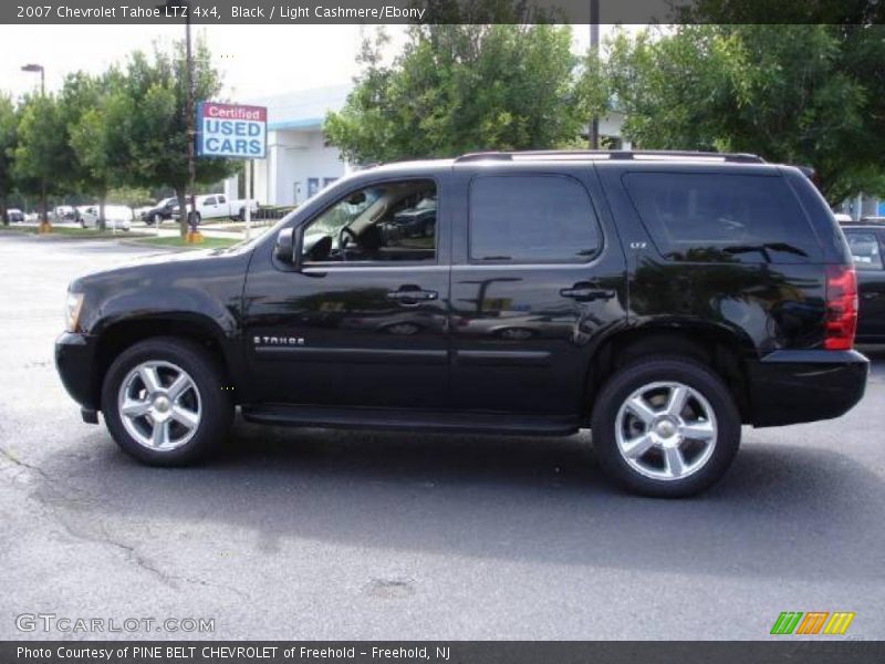 Black / Light Cashmere/Ebony 2007 Chevrolet Tahoe LTZ 4x4