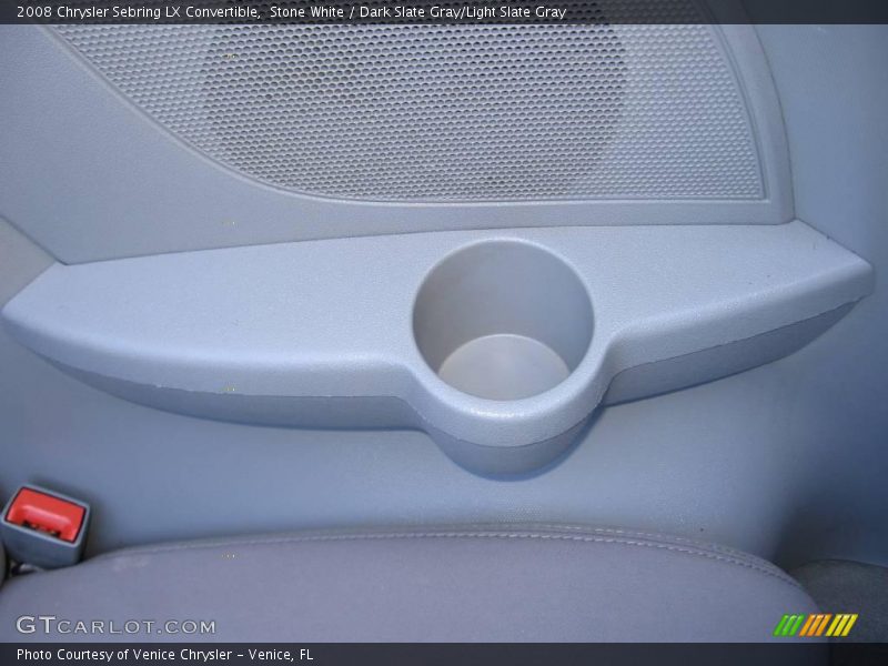 Stone White / Dark Slate Gray/Light Slate Gray 2008 Chrysler Sebring LX Convertible