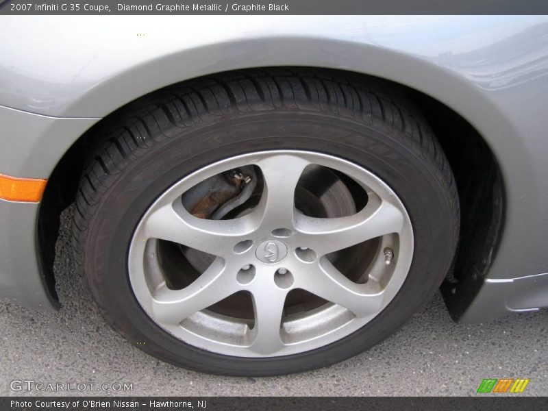 Diamond Graphite Metallic / Graphite Black 2007 Infiniti G 35 Coupe