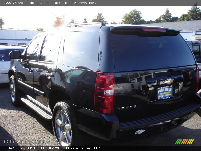 Black / Light Cashmere/Ebony 2007 Chevrolet Tahoe LTZ 4x4