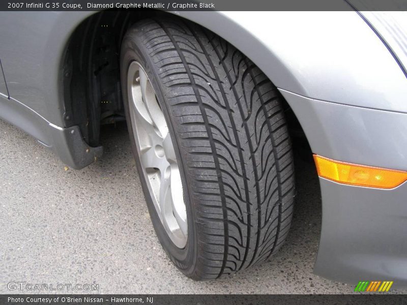 Diamond Graphite Metallic / Graphite Black 2007 Infiniti G 35 Coupe
