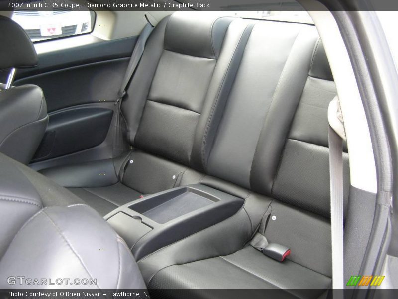 Diamond Graphite Metallic / Graphite Black 2007 Infiniti G 35 Coupe