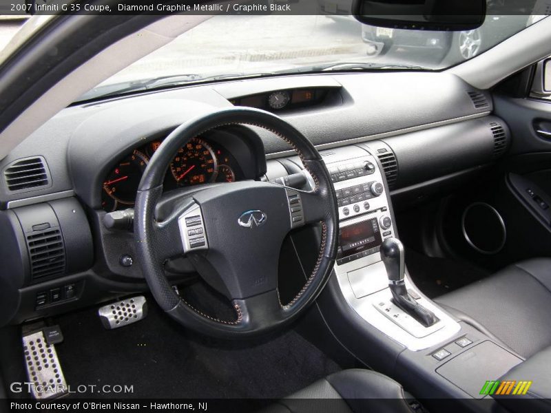 Diamond Graphite Metallic / Graphite Black 2007 Infiniti G 35 Coupe