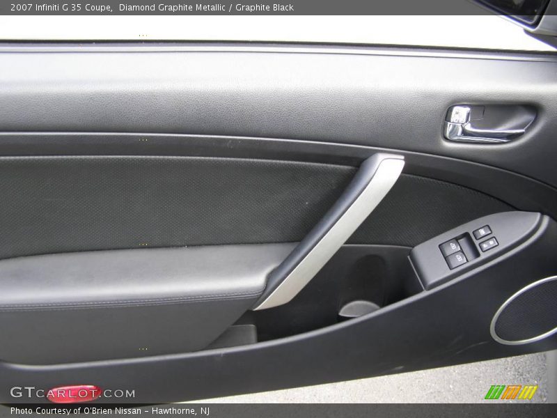 Diamond Graphite Metallic / Graphite Black 2007 Infiniti G 35 Coupe