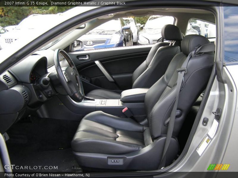 Diamond Graphite Metallic / Graphite Black 2007 Infiniti G 35 Coupe