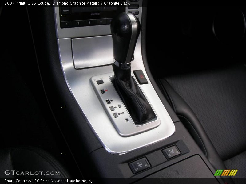 Diamond Graphite Metallic / Graphite Black 2007 Infiniti G 35 Coupe