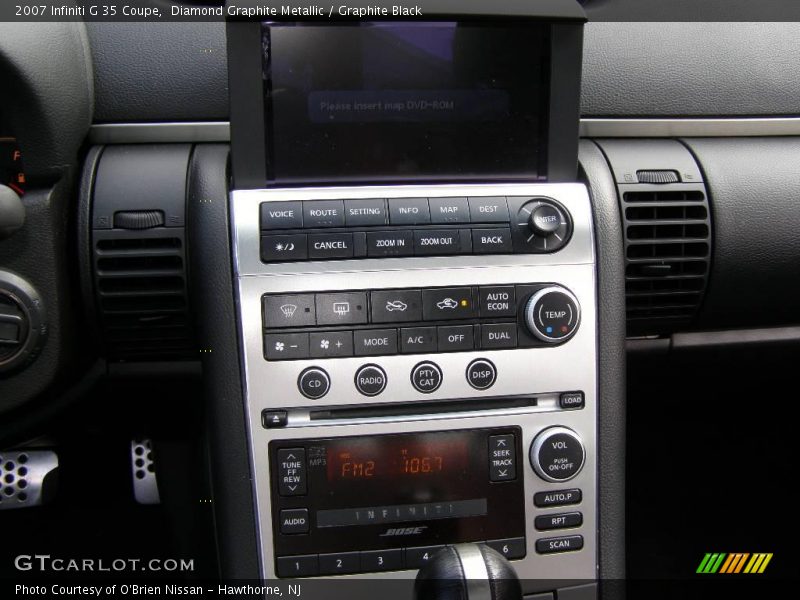 Diamond Graphite Metallic / Graphite Black 2007 Infiniti G 35 Coupe