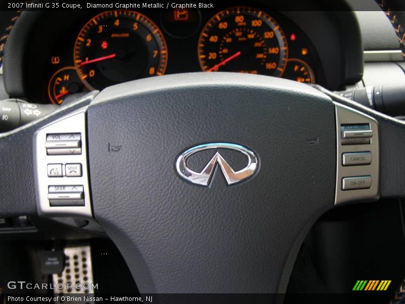 Diamond Graphite Metallic / Graphite Black 2007 Infiniti G 35 Coupe