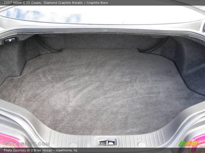 Diamond Graphite Metallic / Graphite Black 2007 Infiniti G 35 Coupe