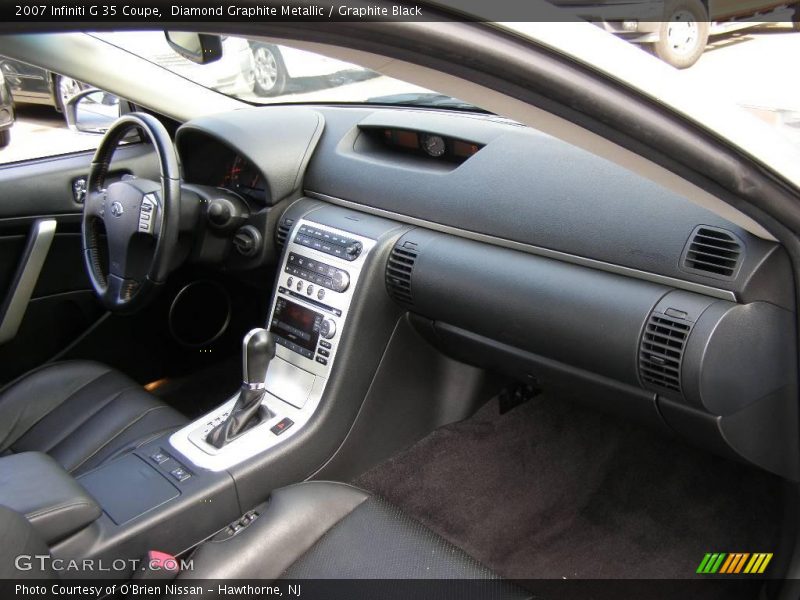 Diamond Graphite Metallic / Graphite Black 2007 Infiniti G 35 Coupe