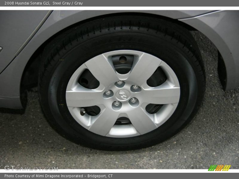 Steel Gray / Gray 2008 Hyundai Sonata GLS