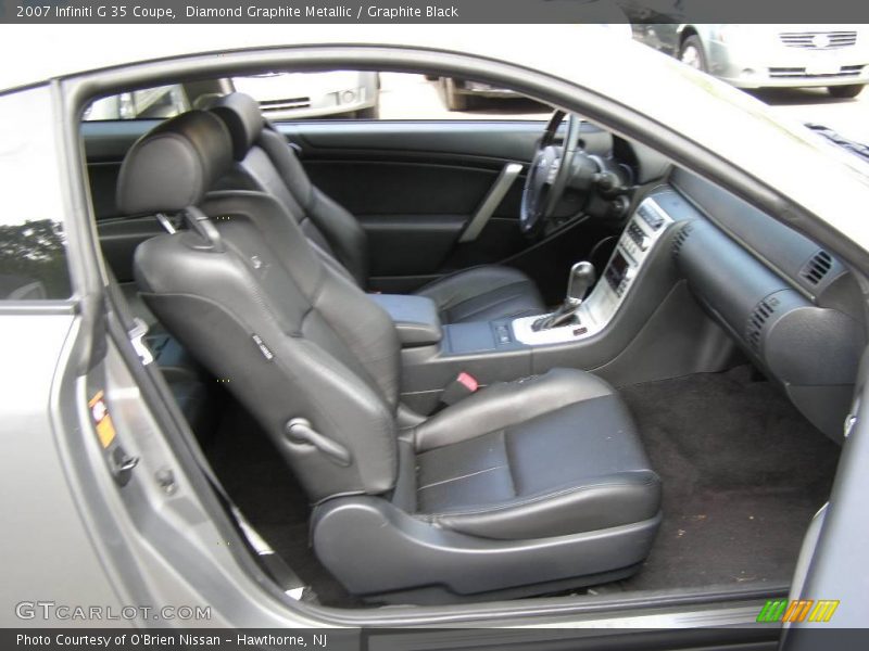 Diamond Graphite Metallic / Graphite Black 2007 Infiniti G 35 Coupe