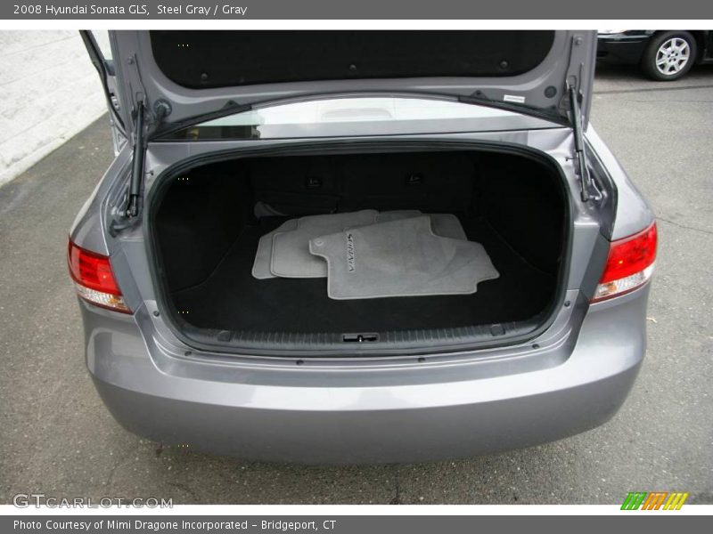 Steel Gray / Gray 2008 Hyundai Sonata GLS