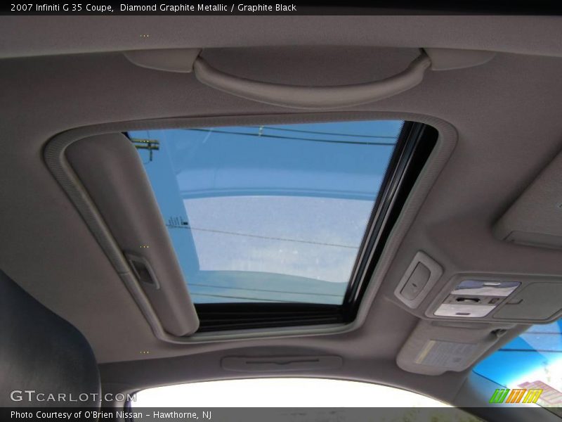 Diamond Graphite Metallic / Graphite Black 2007 Infiniti G 35 Coupe