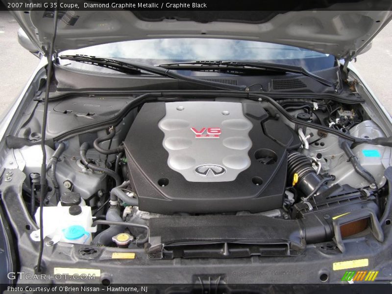 Diamond Graphite Metallic / Graphite Black 2007 Infiniti G 35 Coupe