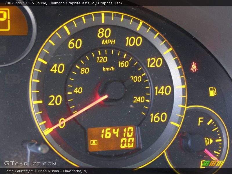 Diamond Graphite Metallic / Graphite Black 2007 Infiniti G 35 Coupe