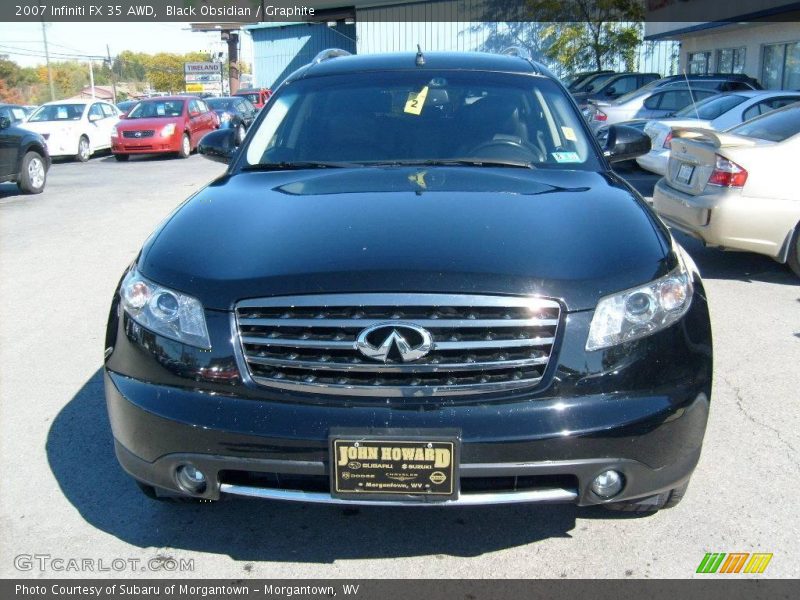 Black Obsidian / Graphite 2007 Infiniti FX 35 AWD